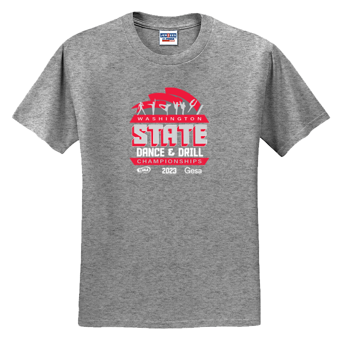 Short Sleeve- WIAA 2022-2023 State Championships - Light Grey