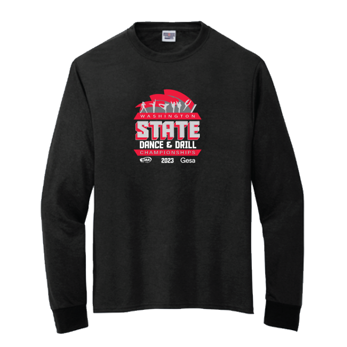Long Sleeve - WIAA 2022-2023 State Championships - Black