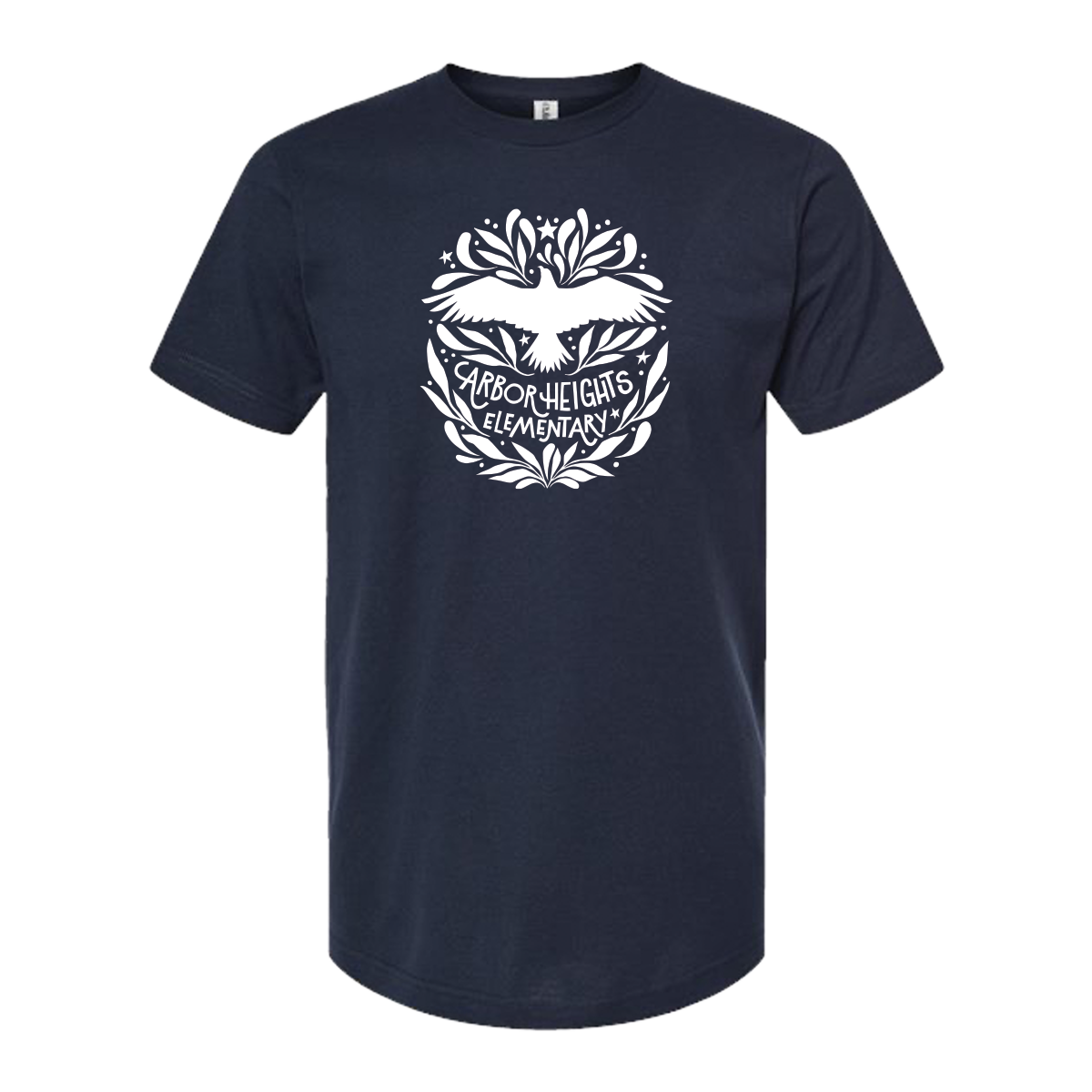 Short Sleeve - Arbor Heights Elementary Spiritwear - Navy