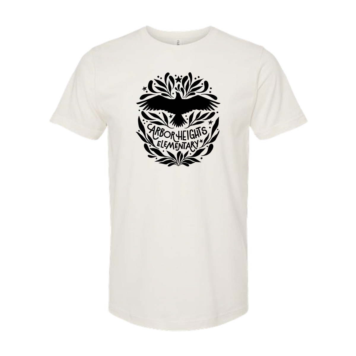 Short Sleeve - Arbor Heights Elementary Spiritwear - Vintage White