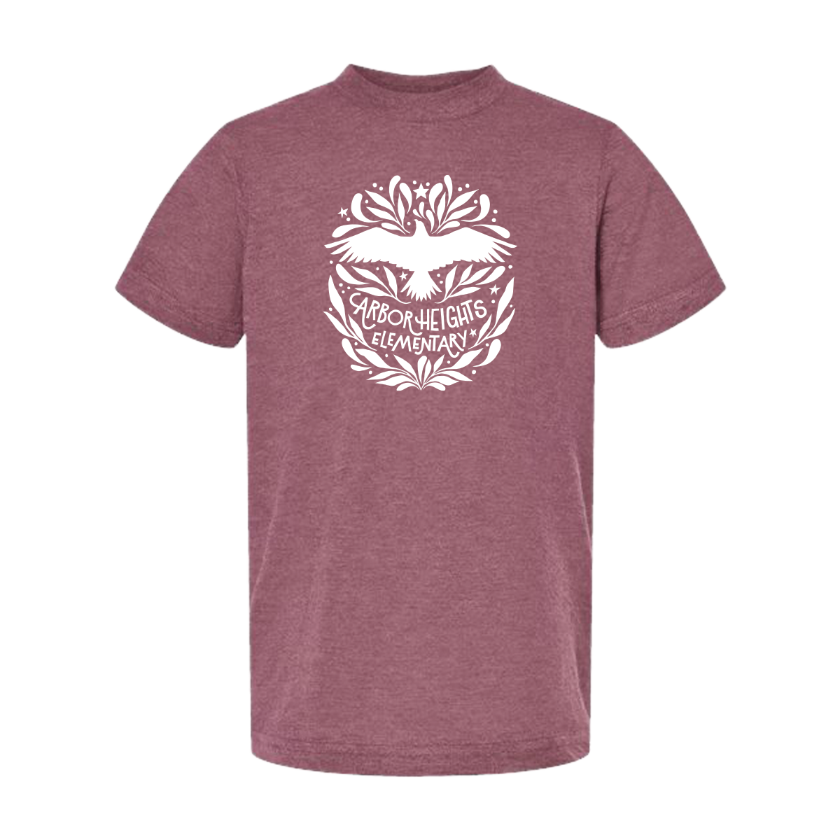 Youth Short Sleeve - Arbor Heights Elementary Spiritwear - Heather Casis