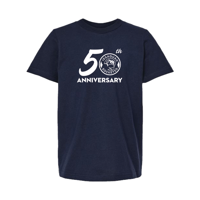 Youth Fine Jersey T-Shirt - Navy
