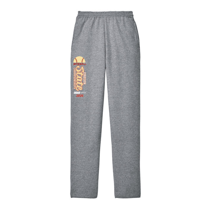 Sweatpants - OSAA 2026 State Baseball - Athletic Heather