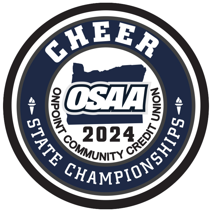 Patch - OSAA 2023-2024 State Championships - Blue/White