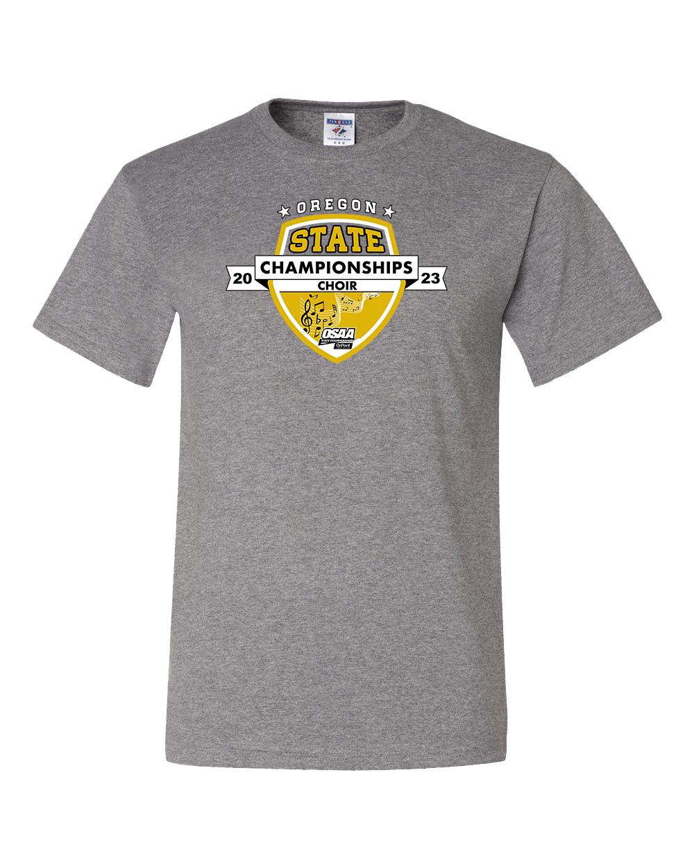 Short Sleeve - OSAA 2022-2023 State Championships - Light Grey