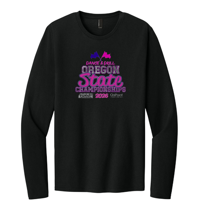 Long Sleeve - OSAA 2026 State Dance and Drill - Black