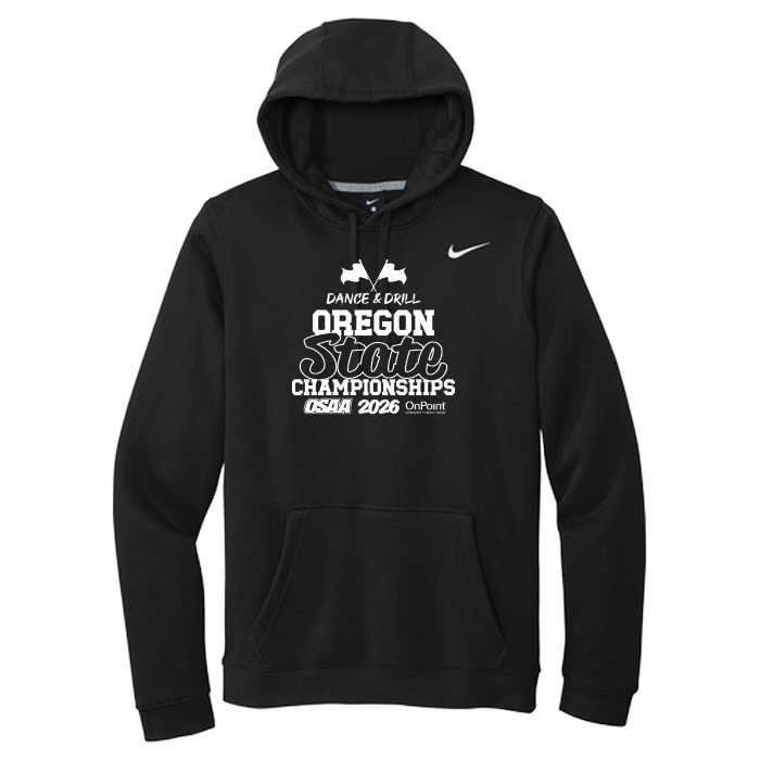 Nike Hoodie - OSAA 2026 State Dance and Drill - Black