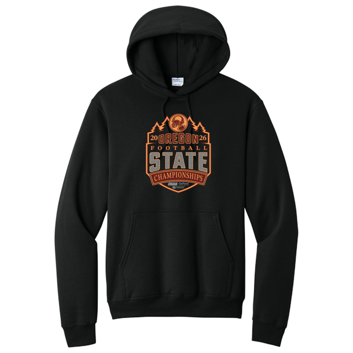 Hoodie - OSAA 2026 State Football - Black