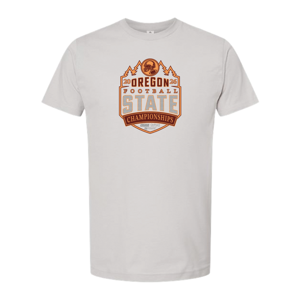 Short Sleeve - OSAA 2026 State Football - Grey Frost