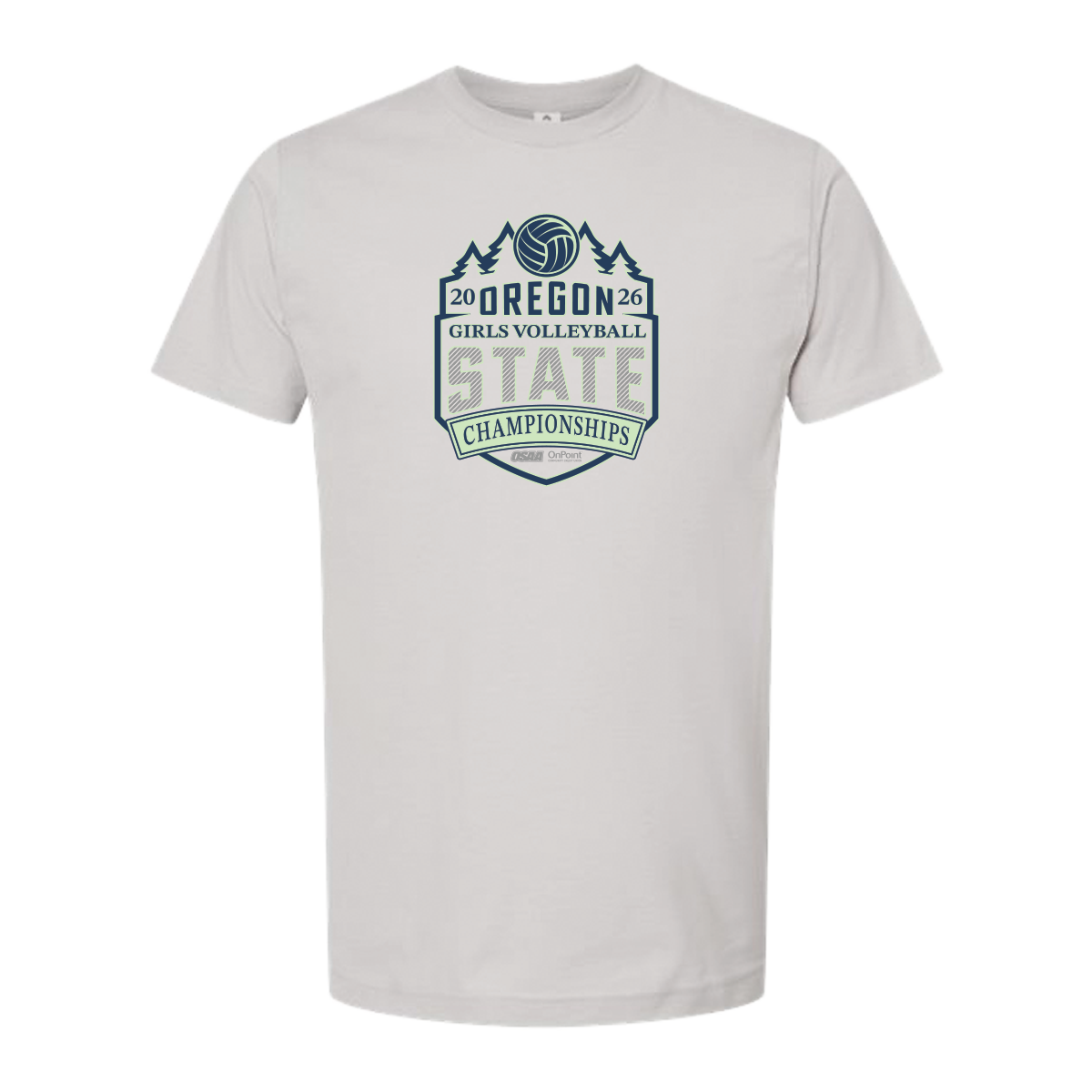 Short Sleeve - OSAA 2026 State Volleyball - Silver