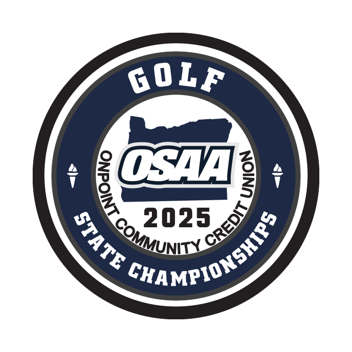 Patch - OSAA 2024-2025 State Championships - Blue/White