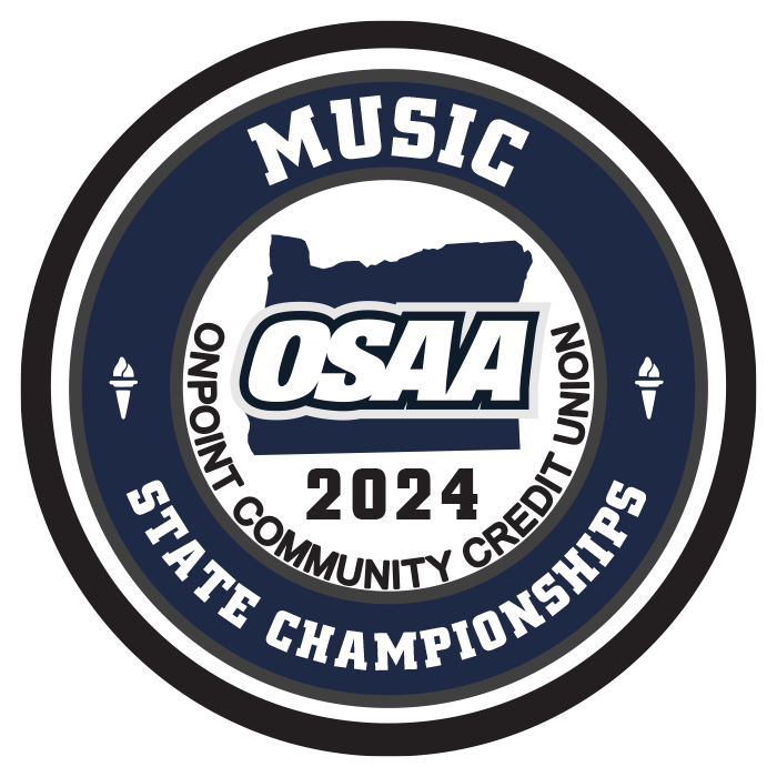 Patch - OSAA 2023-2024 State Championships - Blue/White
