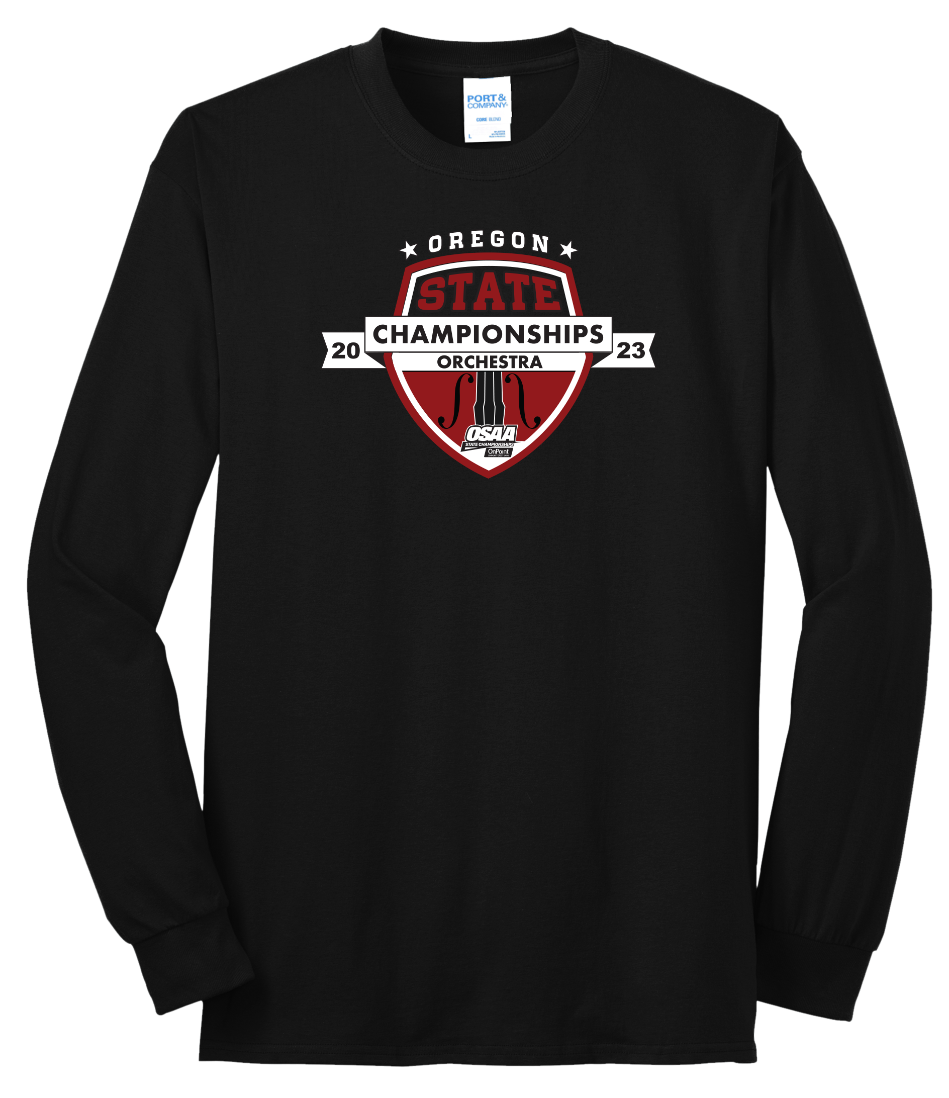 Long Sleeve - OSAA 2022-2023 State Championships - Black