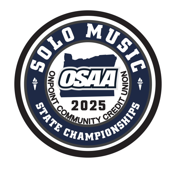 Patch - OSAA 2024-2025 State Championships - Blue/White