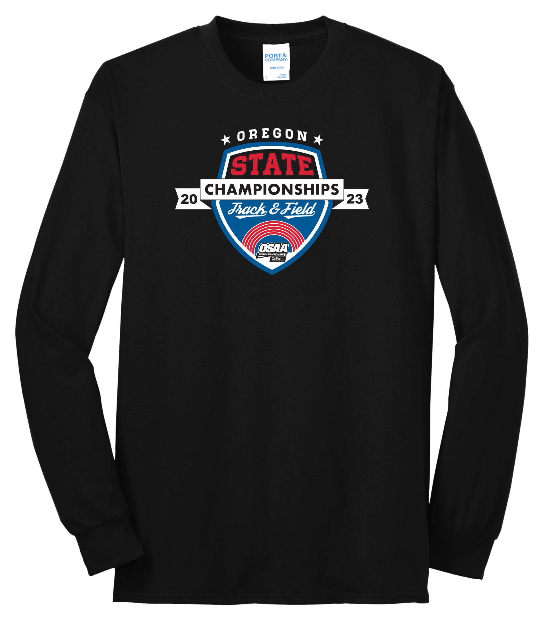 Long Sleeve - OSAA 2022-2023 State Championships - Black