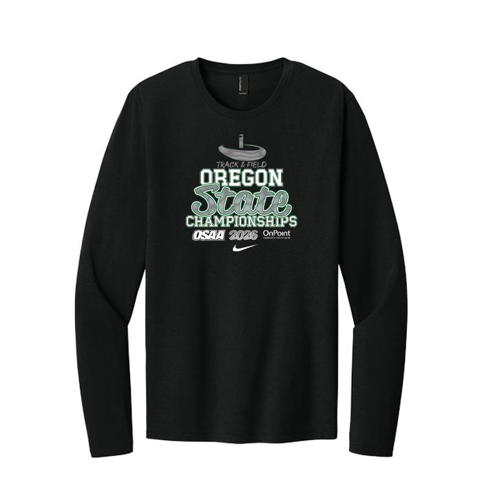 Long Sleeve - OSAA 2026 State Track and Field - Black