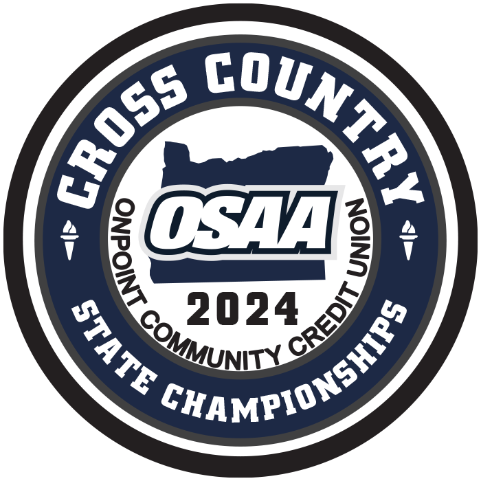 Patch - OSAA 2023-2024 State Championships - Blue/White