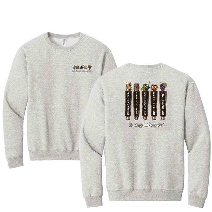 Mt. Angel Oktoberfest 2026 - Crewneck - Oatmeal