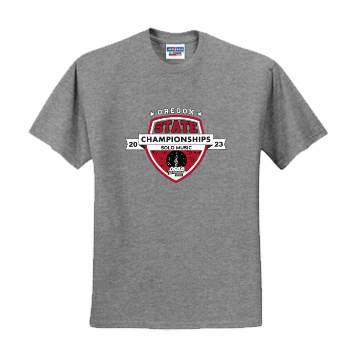Short Sleeve - OSAA 2022-2023 State Championships - Light Grey