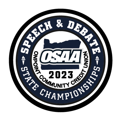 Patch - OSAA 2022-2023 State Championships - Green/White