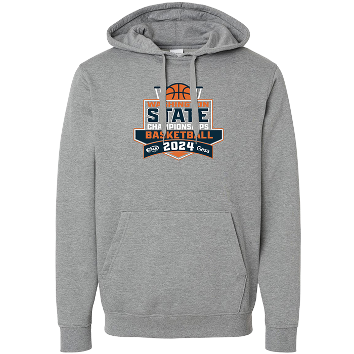 Hoodie - WIAA 2023-2024 State Championships - Light Grey