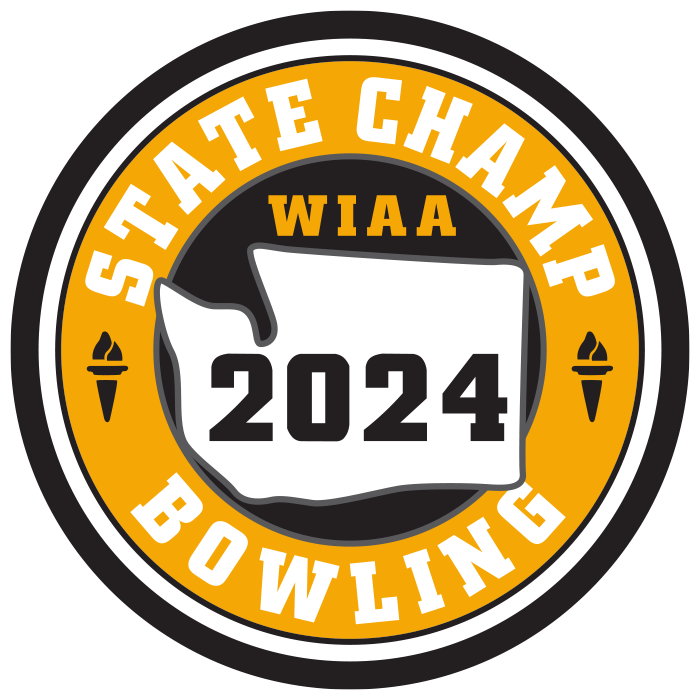 CHAMP Patch - WIAA 2023-2024 State Championships - Gold/Black