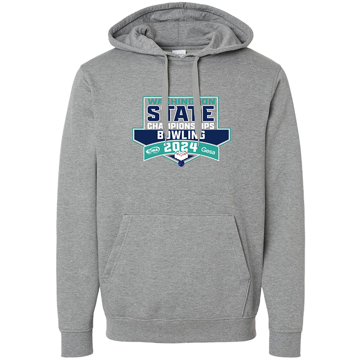 Hoodie - WIAA 2023-2024 State Championships - Light Grey