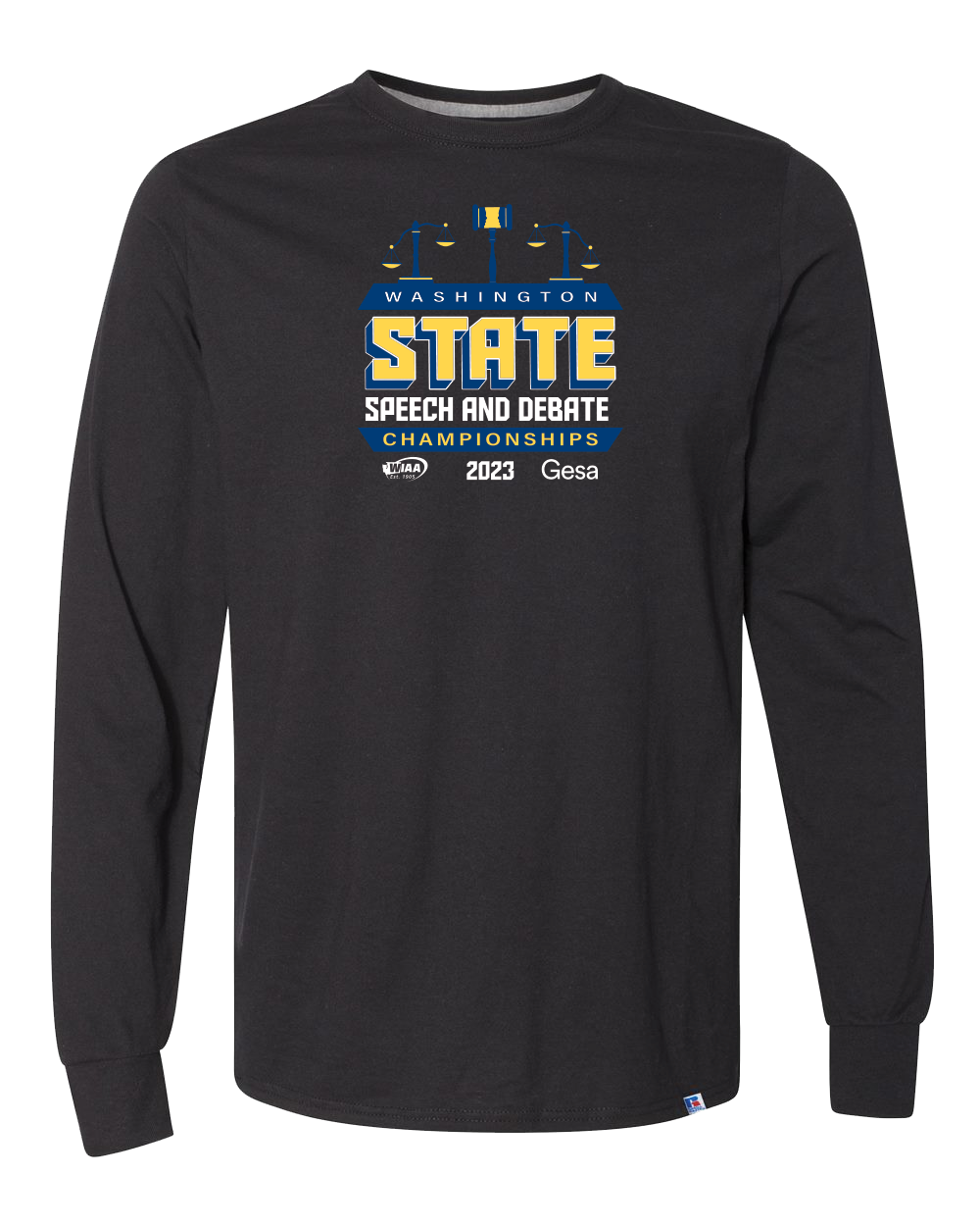 Long Sleeve - WIAA 2022-2023 State Championships - Black