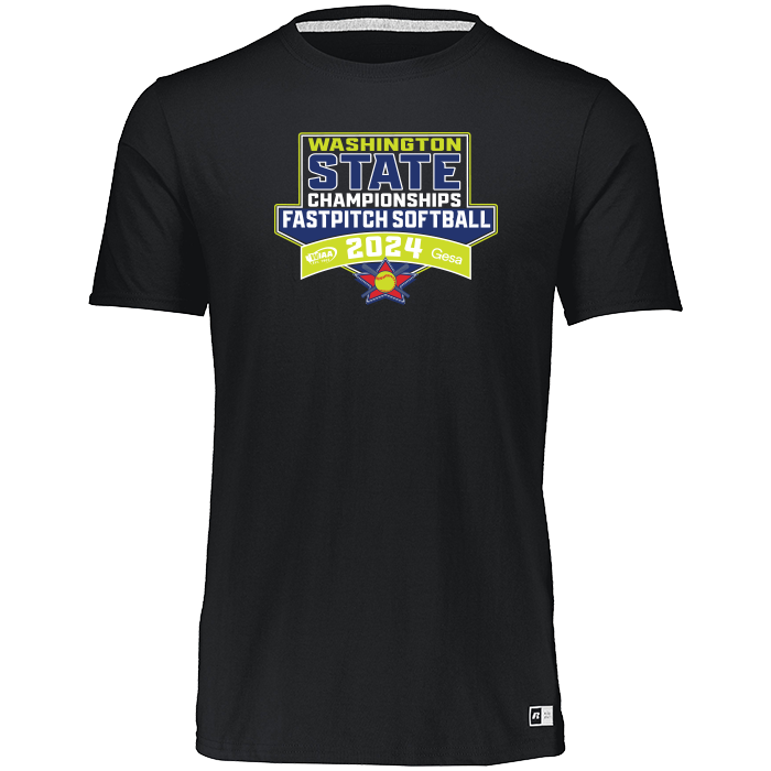 Short Sleeve- WIAA 2023-2024 State Championships - Black