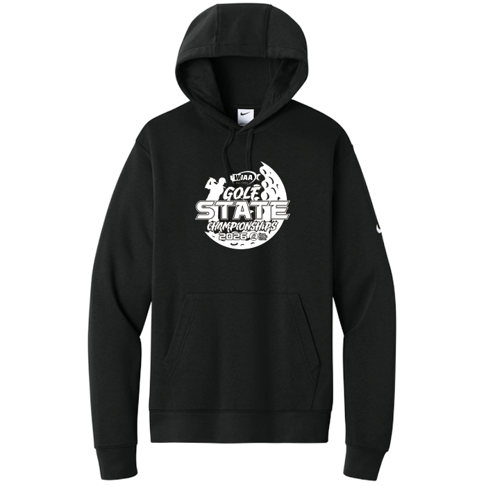 Nike Hoodie - WIAA 2026 State Golf - Black