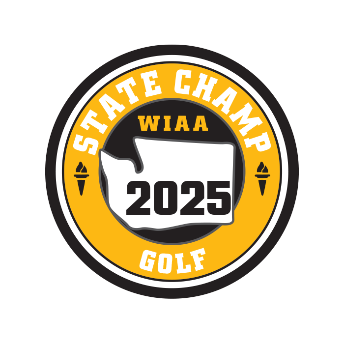 CHAMP Patch - WIAA 2024-2025 State Championships - Gold/Black