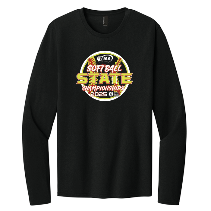 Long Sleeve - WIAA 2026 State Fastpitch Softball - Black