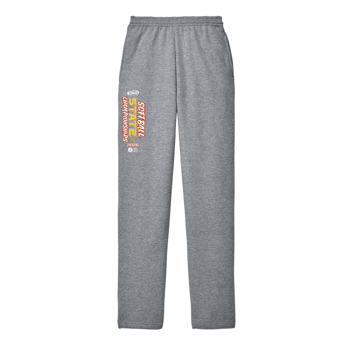Sweatpants - WIAA 2026 State Fastpitch Softball - Athletic Heather