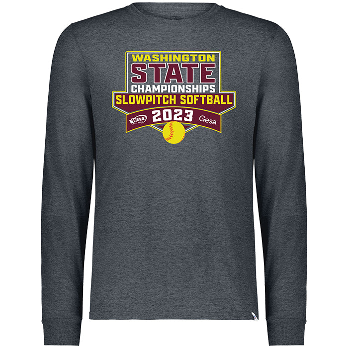 Long Sleeve - WIAA 2023-2024 State Championships - Black Heather