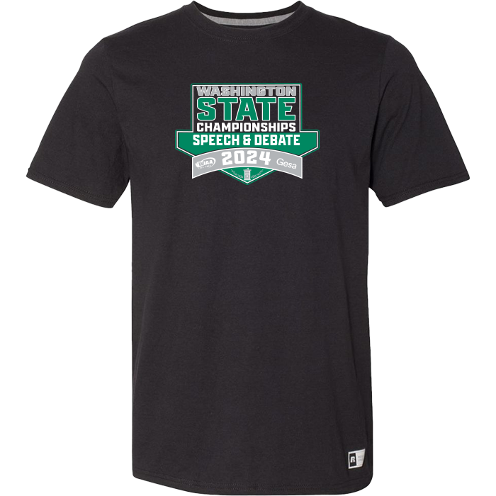 Short Sleeve- WIAA 2023-2024 State Championships - Black
