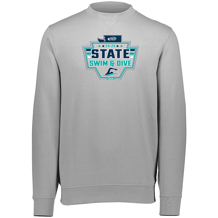 Crewneck - WIAA 2024-2025 State Championships - Light Grey