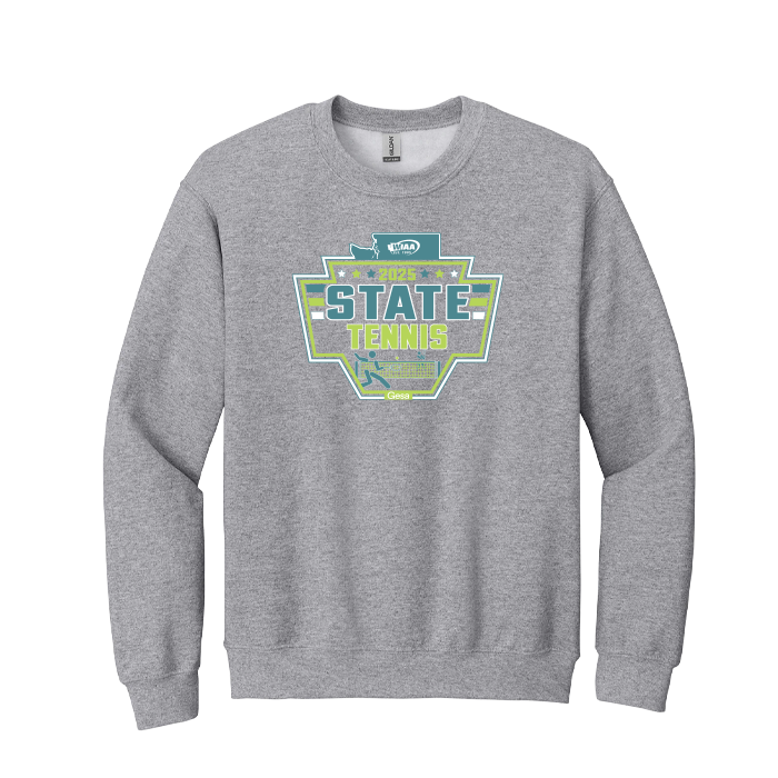 Crewneck - WIAA 2024-2025 State Championships - Light Grey