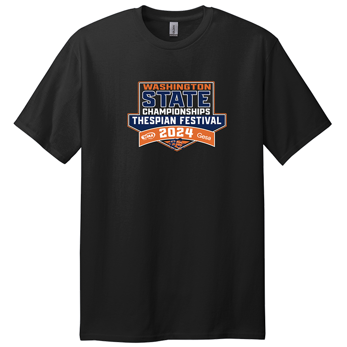 Short Sleeve- WIAA 2023-2024 State Championships - Black