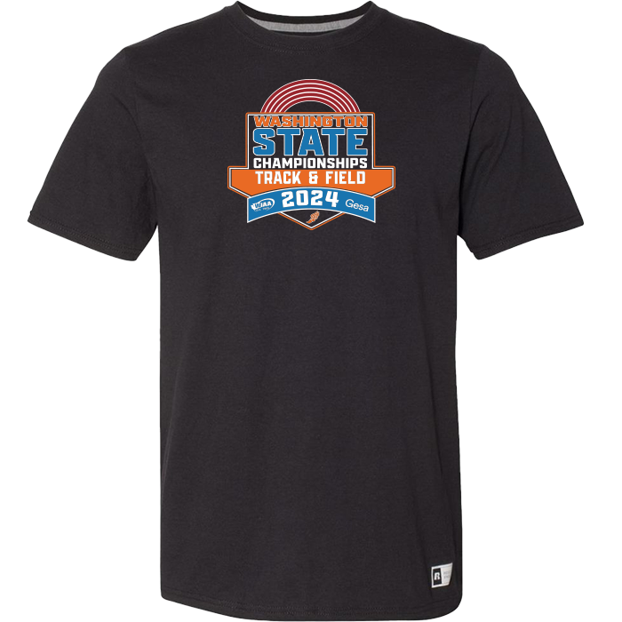Short Sleeve- WIAA 2023-2024 State Championships - Black