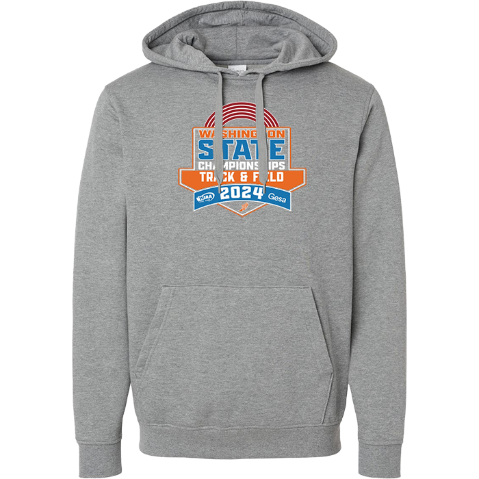 Hoodie - WIAA 2023-2024 State Championships - Light Grey