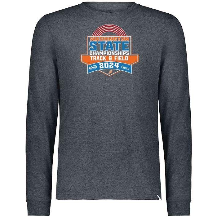 Long Sleeve - WIAA 2023-2024 State Championships - Black Heather