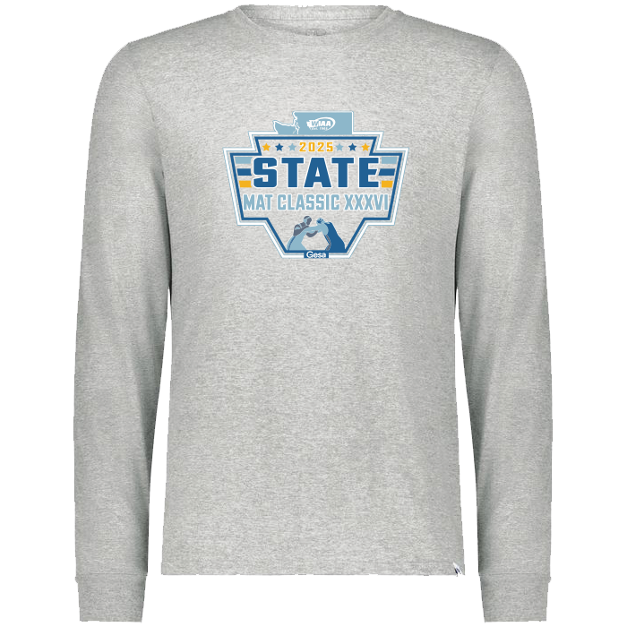 Long Sleeve - WIAA 2024-2025 State Championships - Light Grey