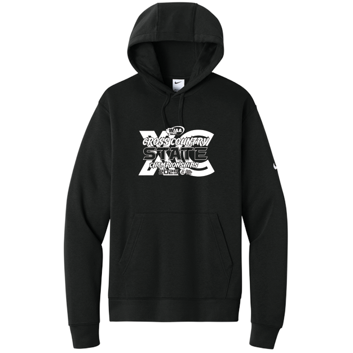 Nike Hoodie - WIAA 2025 State Cross Country - Black