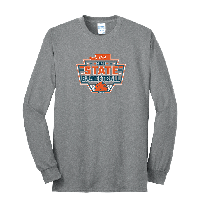 Long Sleeve - WIAA 2024-2025 State Championships - Light Grey