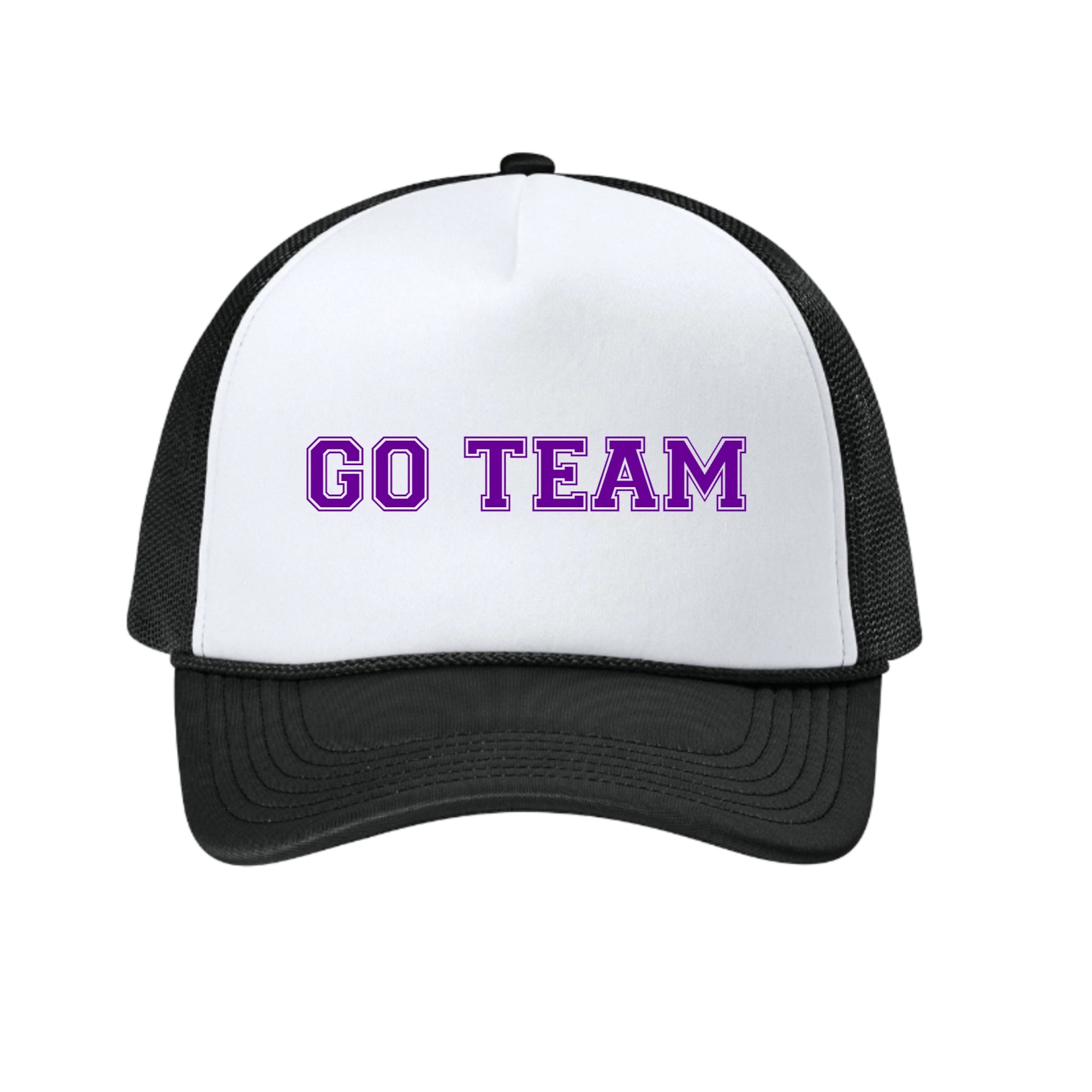 Varsity Custom Text Foam Trucker Hat
