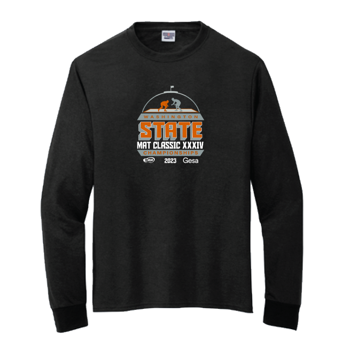 Long Sleeve - WIAA 2022-2023 State Championships - Black