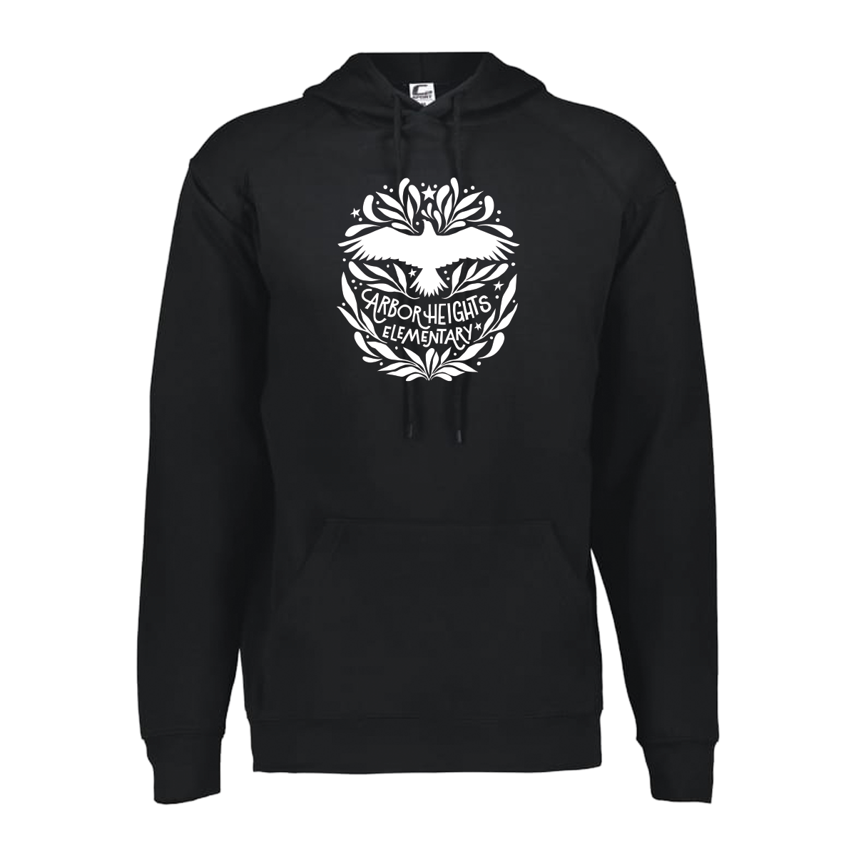 Hoodie - Arbor Heights Elementary Spiritwear - Black