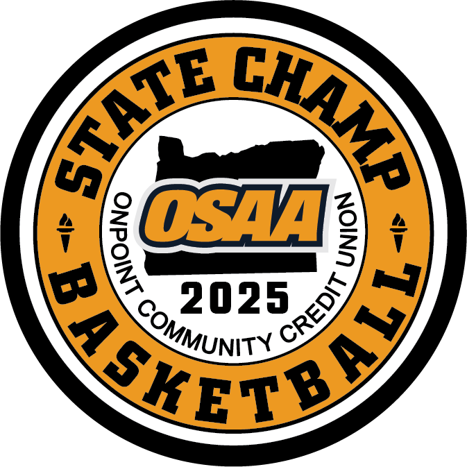 CHAMP Patch - OSAA 2024-2025 State Championships - Gold/Black
