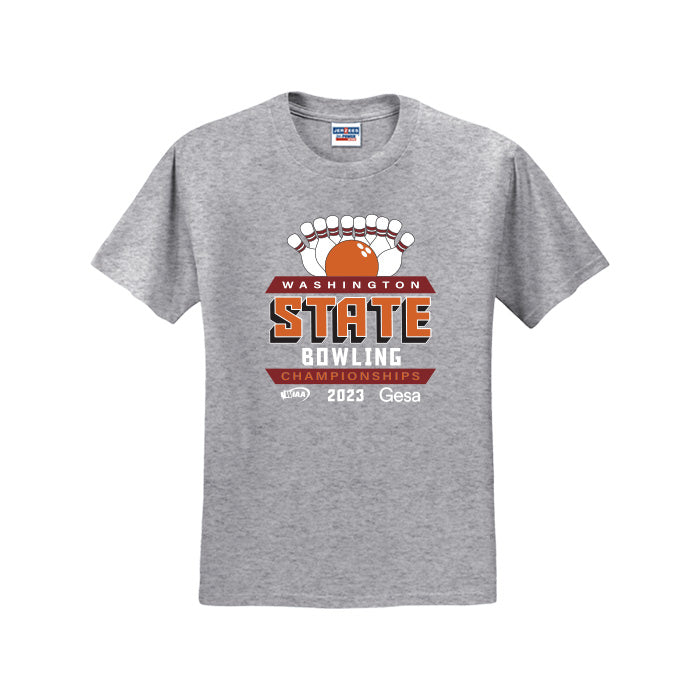 Short Sleeve- WIAA 2022-2023 State Championships - Light Grey
