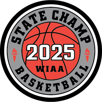 CHAMP Patch - WIAA 2024-2025 State Championships - Gold/Black